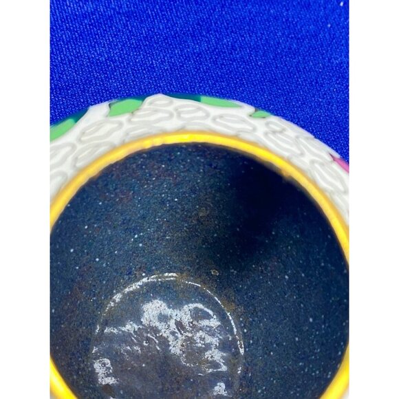 VTG Estate‎ Cloisonne Floral Design 2 ½" Pot! 163 - Picture 8 of 8